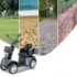 Scoo - Elektrisk mobilitetsscooter för seniorer – Hopfällbar, 4-hjulig, roterbar sits - Bild 2